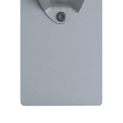 Magnetic Wall-Mounted Beer Bottle Opener with Cap Catcher | Stainless Steel - One-Handed Opener