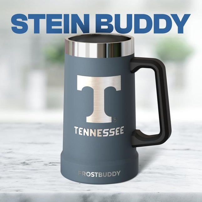 Stein Buddy - 24Oz Stainless Steel Beer Stein - Double Walled Vacuum Sealed - Handled Mug