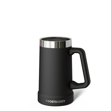 Stein Buddy - 24Oz Stainless Steel Beer Stein - Double Walled Vacuum Sealed - Handled Mug