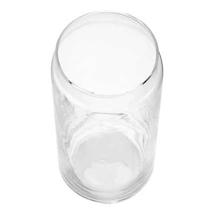 (4 Pack)  Glass 20Oz Clear Drinkware Glass Can Shaped