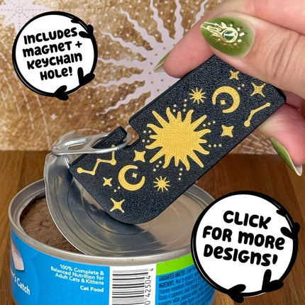 Tab Buddy XL Can Tab Opener – Easy Grip & Magnetic Keychain | Assistive Tool for Arthritis, Long Nails, Sore Hands – Food & Drink Can Lid Lifter – Eco-Friendly, Gift for Seniors, Pet Owners