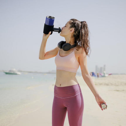 HEBEERNEW Harden Plastic Drinks Beer Can Shotgun Tool Party Games Drinking Gadgets Father Day Gifts Black Chugging Fit for Standard and Skinny Cans Drinks