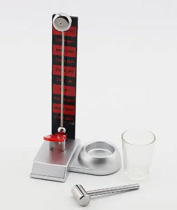 Hammer Shots Drinking Game | Skill-Based Party Game with Shot Glass - Perfect for Bachelor Parties, Tailgates & Game Nights
