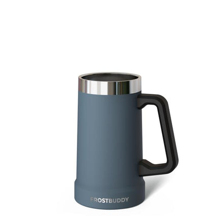 Stein Buddy - 24Oz Stainless Steel Beer Stein - Double Walled Vacuum Sealed - Handled Mug