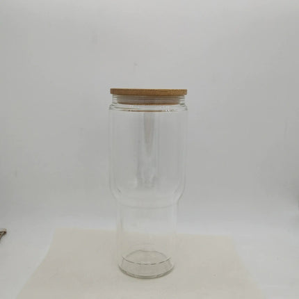 Premium 16oz Borosilicate Glass Beer Can Cups – Custom Sublimation Drinkware for Every Occasion