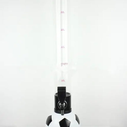 Soccer Base Beer Tower Dispenser - 3L Portable Party Keg with Tap | Fun Novelty Beer Server for Sports Gatherings