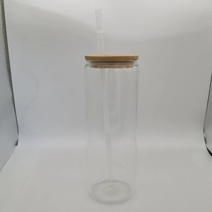 Premium 16oz Borosilicate Glass Beer Can Cups – Custom Sublimation Drinkware for Every Occasion