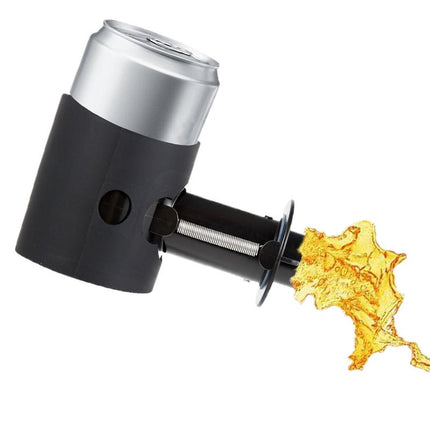 HEBEERNEW Harden Plastic Drinks Beer Can Shotgun Tool Party Games Drinking Gadgets Father Day Gifts Black Chugging Fit for Standard and Skinny Cans Drinks