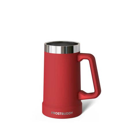 Stein Buddy - 24Oz Stainless Steel Beer Stein - Double Walled Vacuum Sealed - Handled Mug