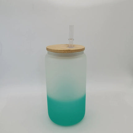 Premium 16oz Borosilicate Glass Beer Can Cups – Custom Sublimation Drinkware for Every Occasion