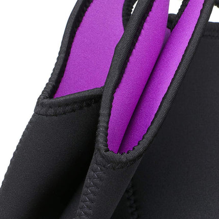 Premium Neoprene 6 Pack Beer Cooler Tote Bag | Insulated Bottle Carrier for Camping, Tailgating & Outdoor Events | Machine Washable Beer Holder Sleeve