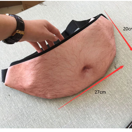 Beer Belly Bag Waist Pack - Novelty Coin Purse Storage