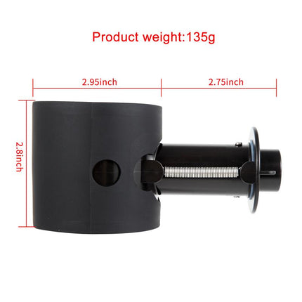 HEBEERNEW Harden Plastic Drinks Beer Can Shotgun Tool Party Games Drinking Gadgets Father Day Gifts Black Chugging Fit for Standard and Skinny Cans Drinks