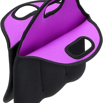 Premium Neoprene 6 Pack Beer Cooler Tote Bag | Insulated Bottle Carrier for Camping, Tailgating & Outdoor Events | Machine Washable Beer Holder Sleeve