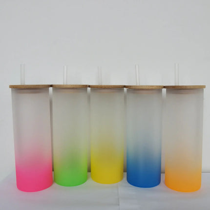 Premium 16oz Borosilicate Glass Beer Can Cups – Custom Sublimation Drinkware for Every Occasion