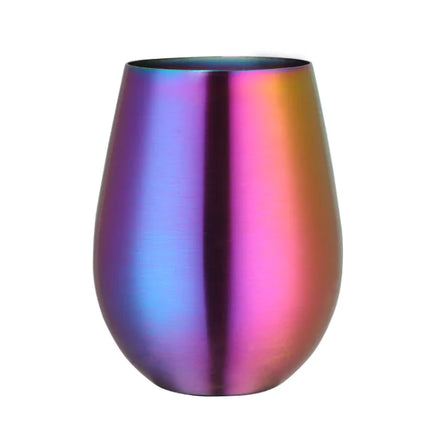 Titanium Beer Glass Tumbler 18oz | Insulated Stainless Steel Cup 6 Colors