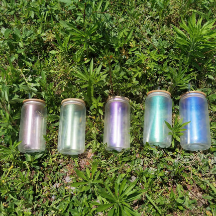 Premium 16oz Borosilicate Glass Beer Can Cups – Custom Sublimation Drinkware for Every Occasion