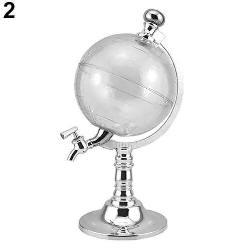 Creative Globe Beer Dispenser – Mini Earth Drink Dispenser for Home Bar, Unique Liquor & Water Machine, Novelty Gift for Beer Lovers