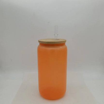 Premium 16oz Borosilicate Glass Beer Can Cups – Custom Sublimation Drinkware for Every Occasion