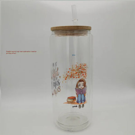 Premium 16oz Borosilicate Glass Beer Can Cups – Custom Sublimation Drinkware for Every Occasion